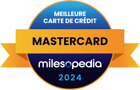 Dessin du prix Milesopedia de la meilleure carte Mastercard en 2024